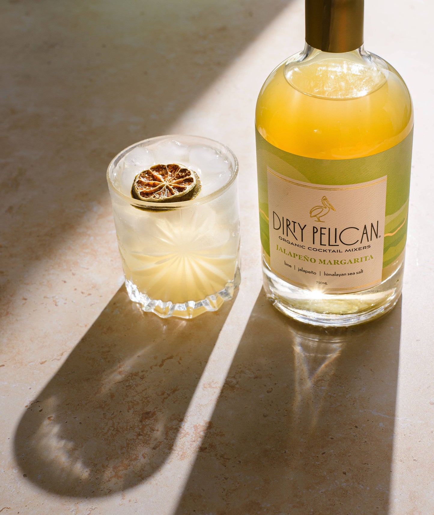 Dirty Pelican Skinny Jalapeño Margarita