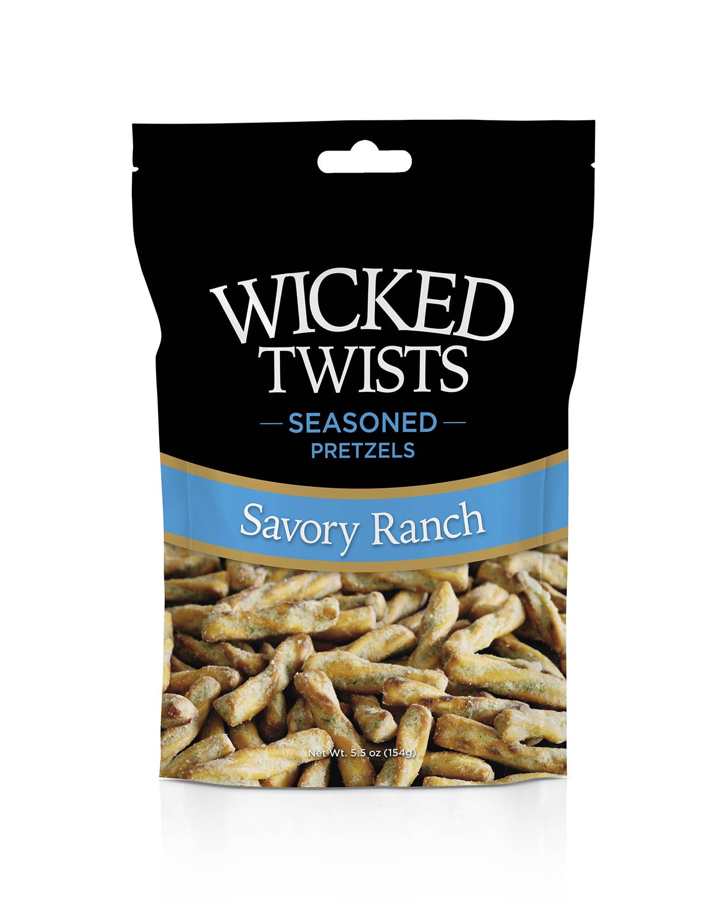 Wicked Twist Savory Ranch Seasoned Pretzels