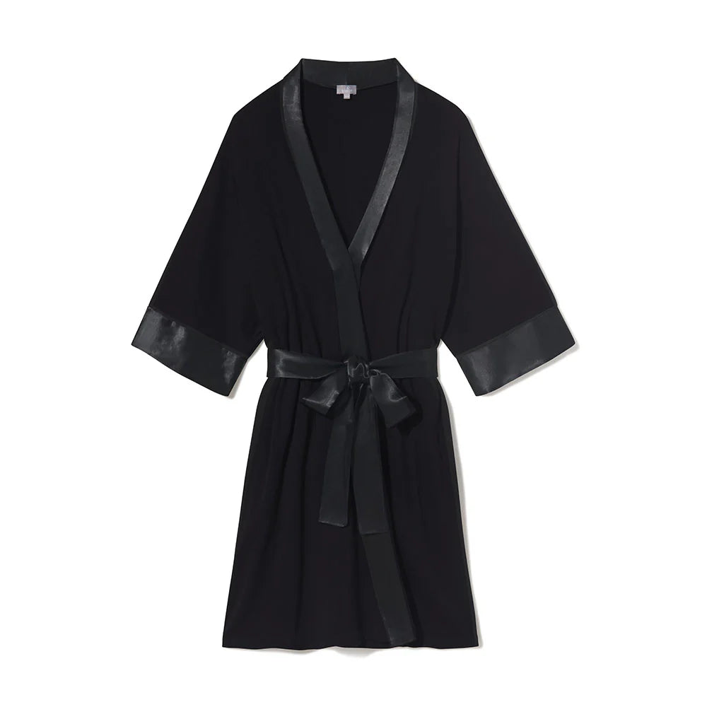 PJ Harlow Shala Robe-Black