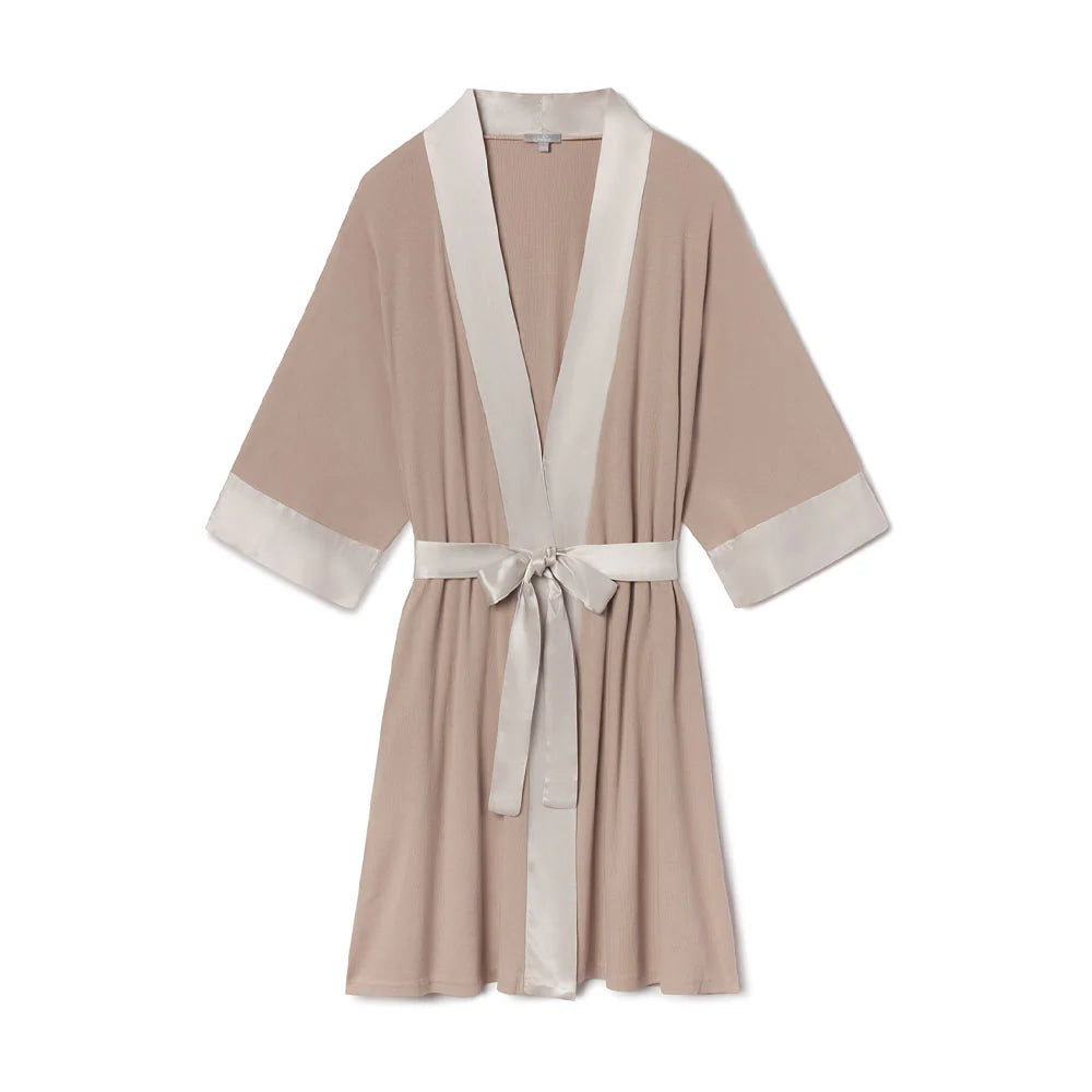 PJ Harlow Shala Robe- Cloudy Mocha