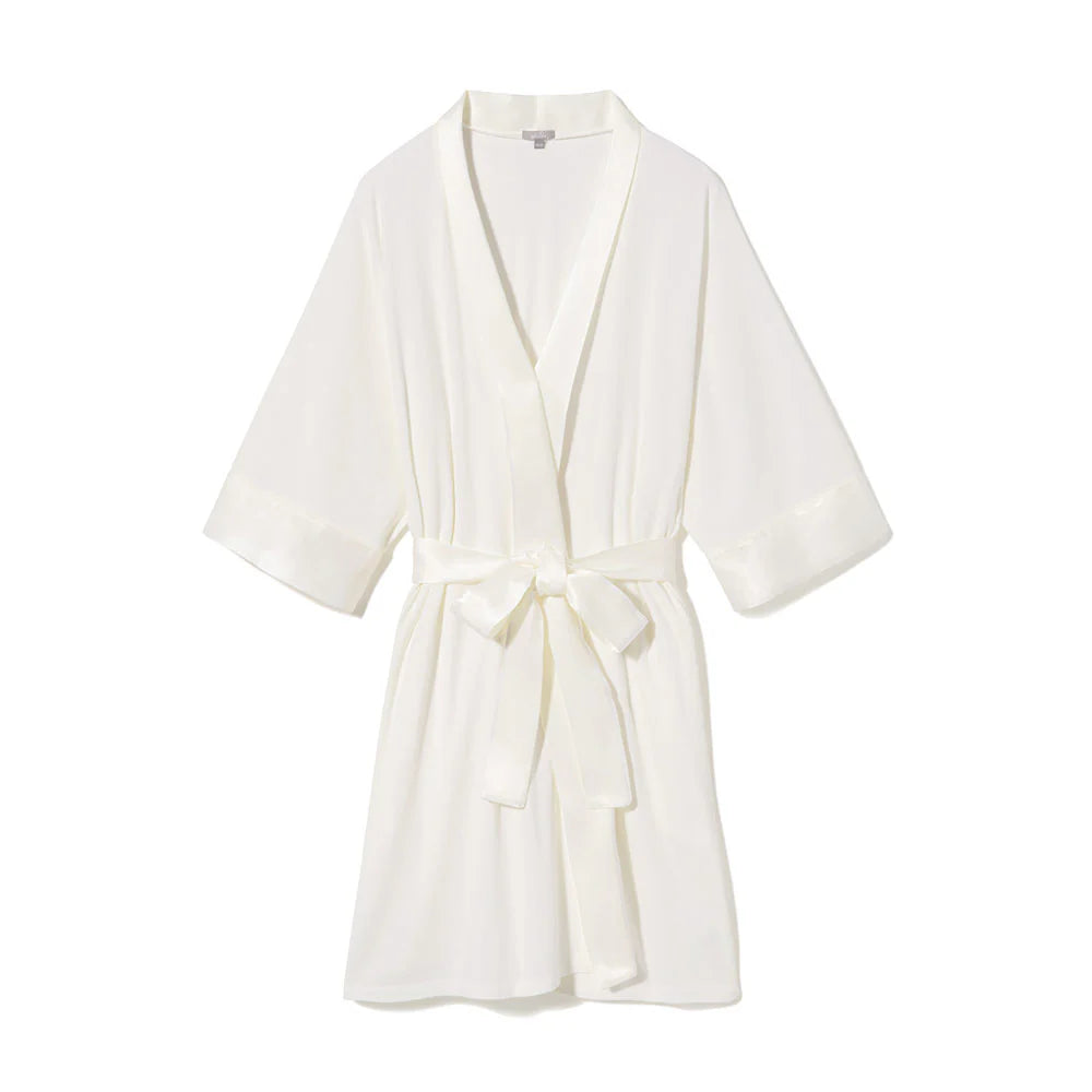 PJ Harlow Shala Robe-Pearl