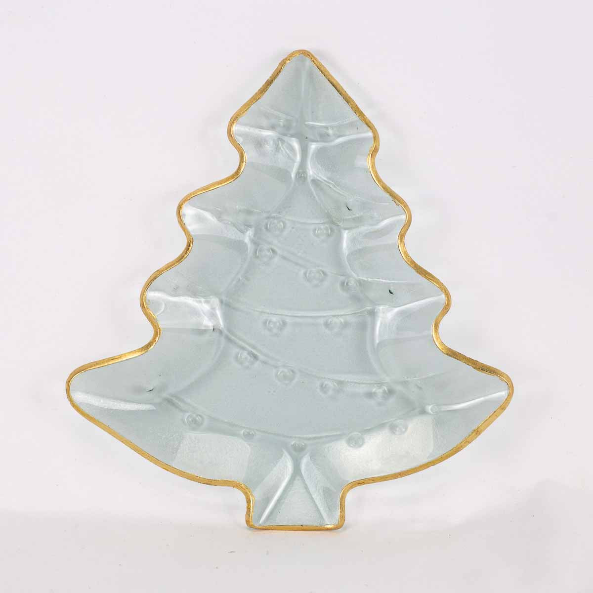 Clear Glass Tree Platter