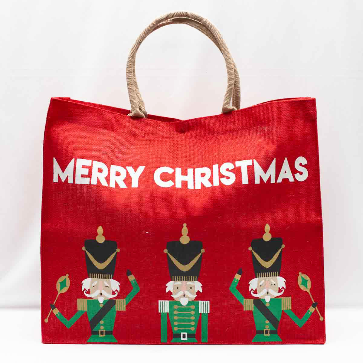 Nutcracker Merry Christmas Carryall Tote