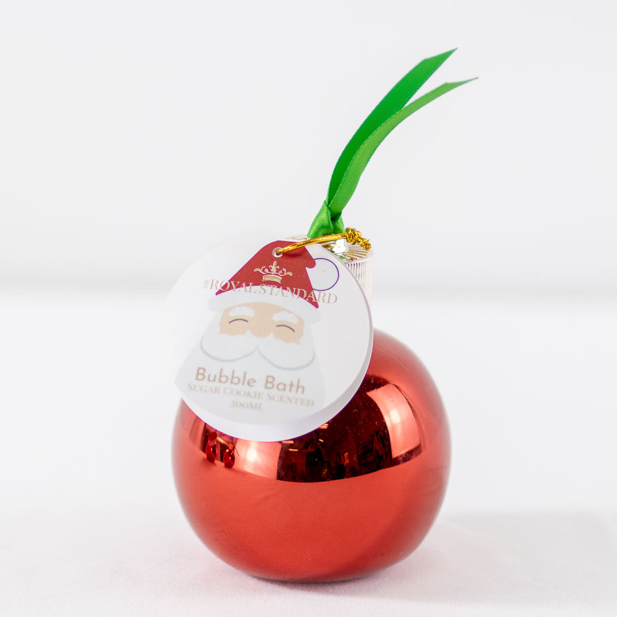 Jolly Santa Bubble Bath Ornament