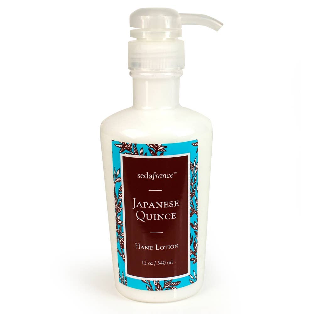 Seda France Japanese Quince Classic Toile Hand Lotion