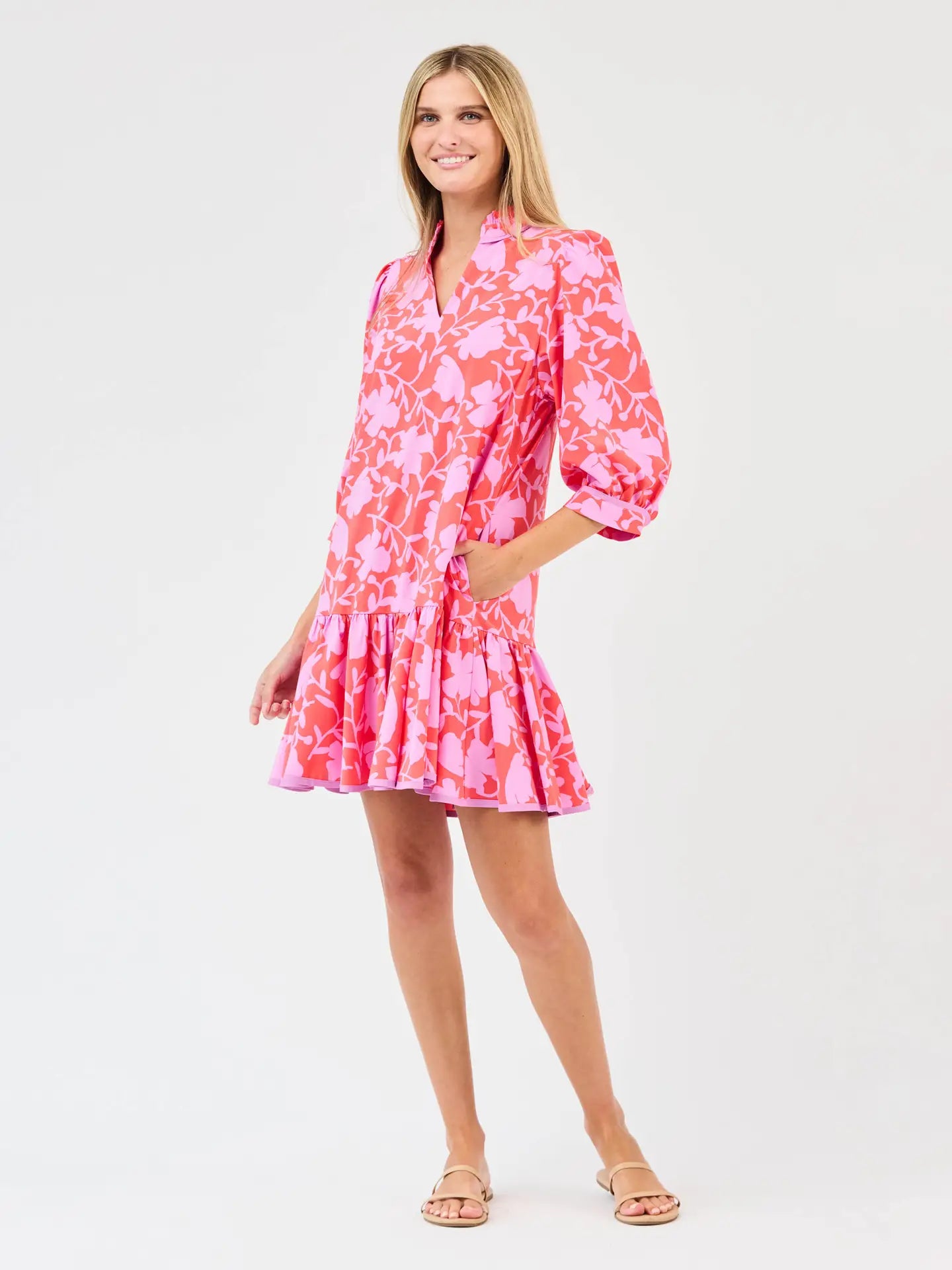 Naomi Dress - Garden Grace