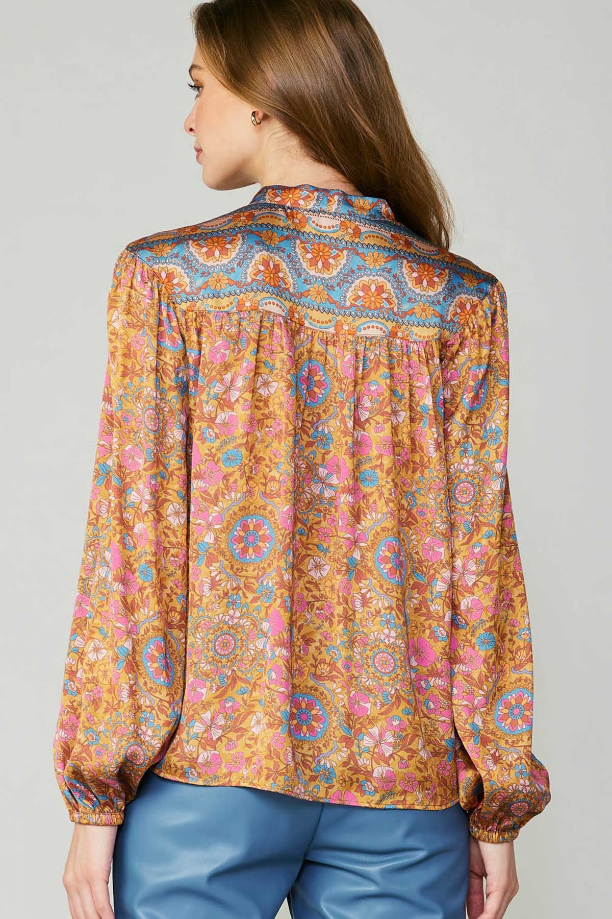 Marmalade Print Blouse
