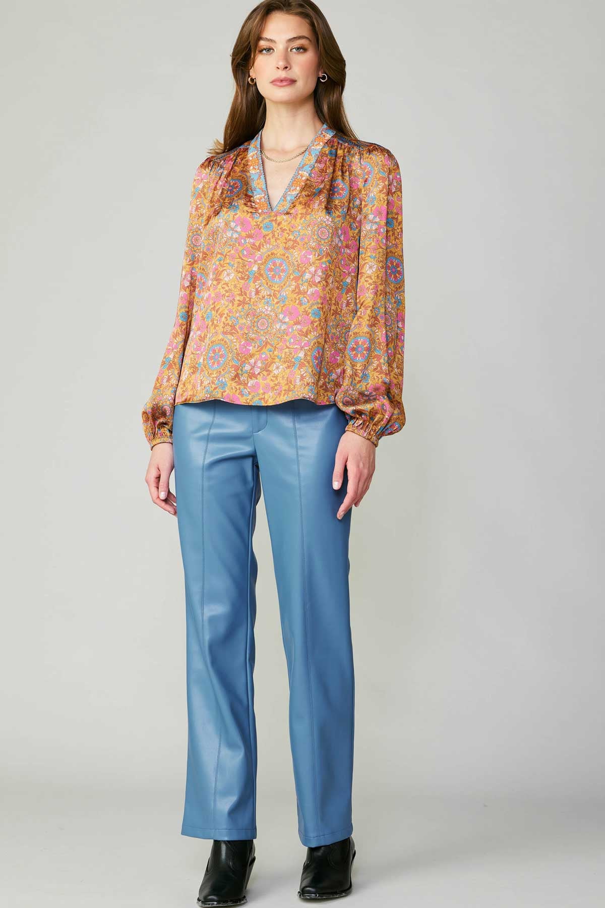 Marmalade Print Blouse