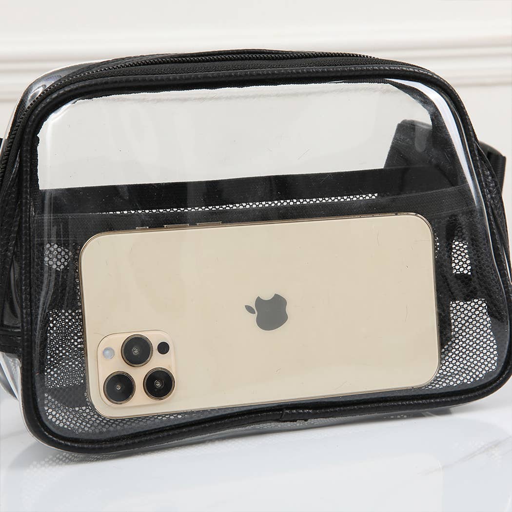 Clear Belt & Sling Bag