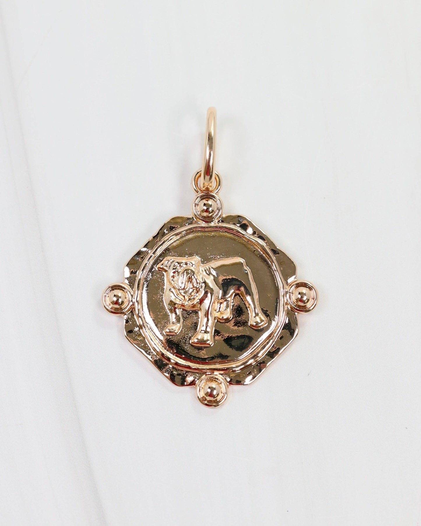 Donna Dog Gold Charm