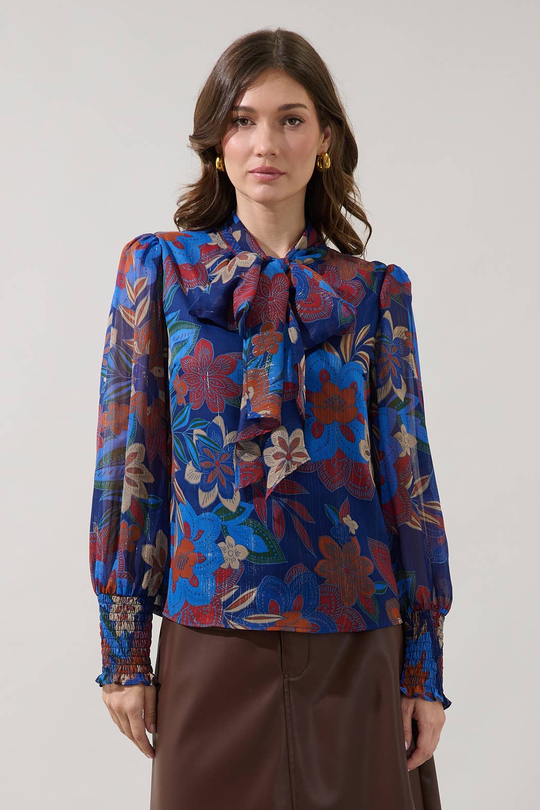 Sapphire Garden Bow Top