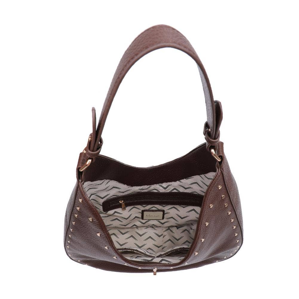 Olivia Hobo Handbag: Chocolate