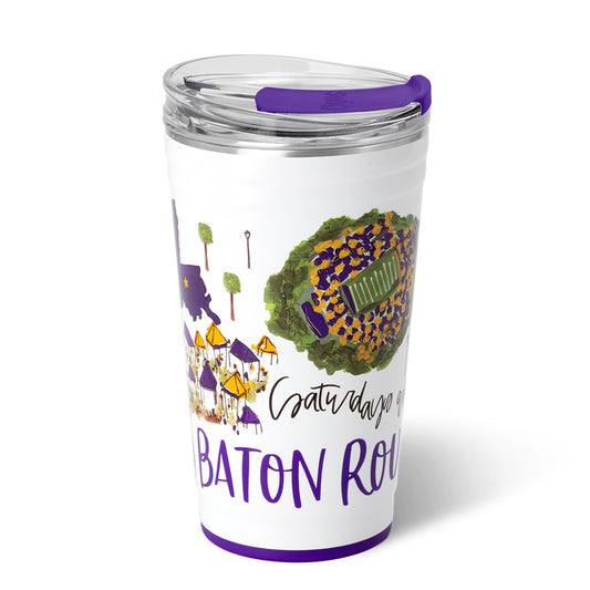 Swig Saturdays In Baton Rouge Party Cup (24oz)