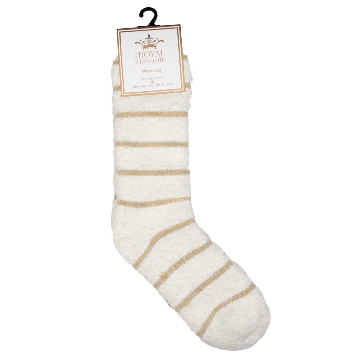 Women's Striped Snuggle Socks