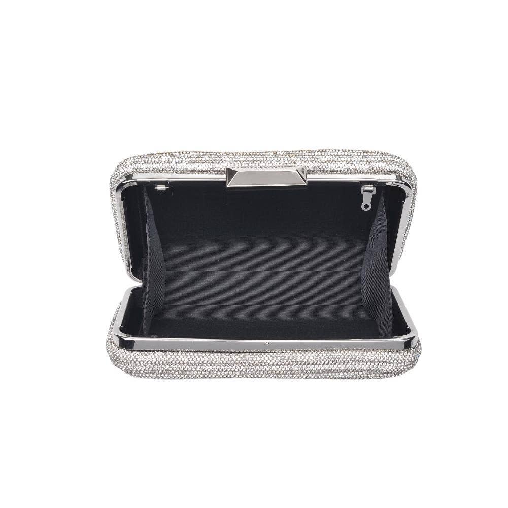 Shireen Silver Evening Bag