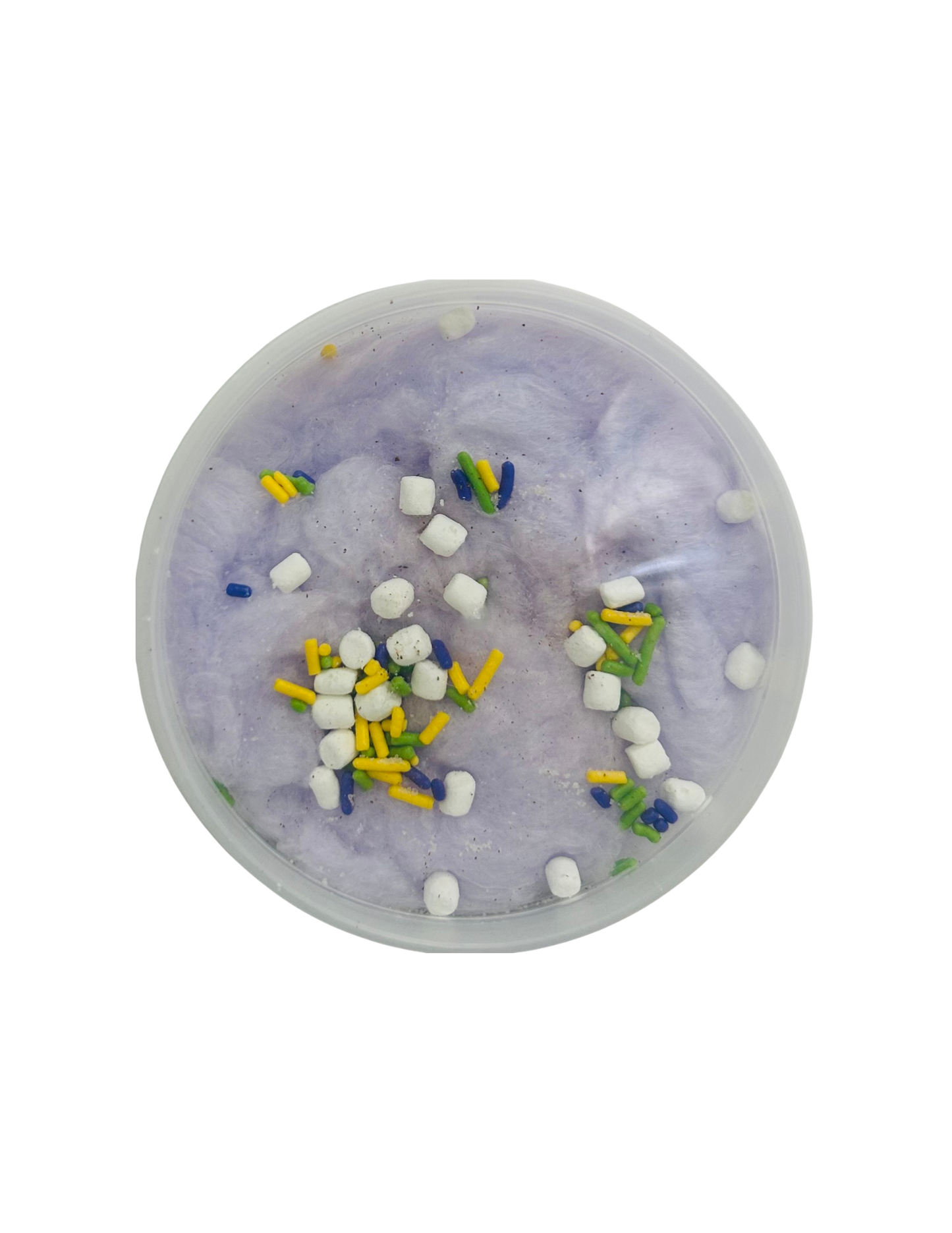 "King Cake" Cotton Candy