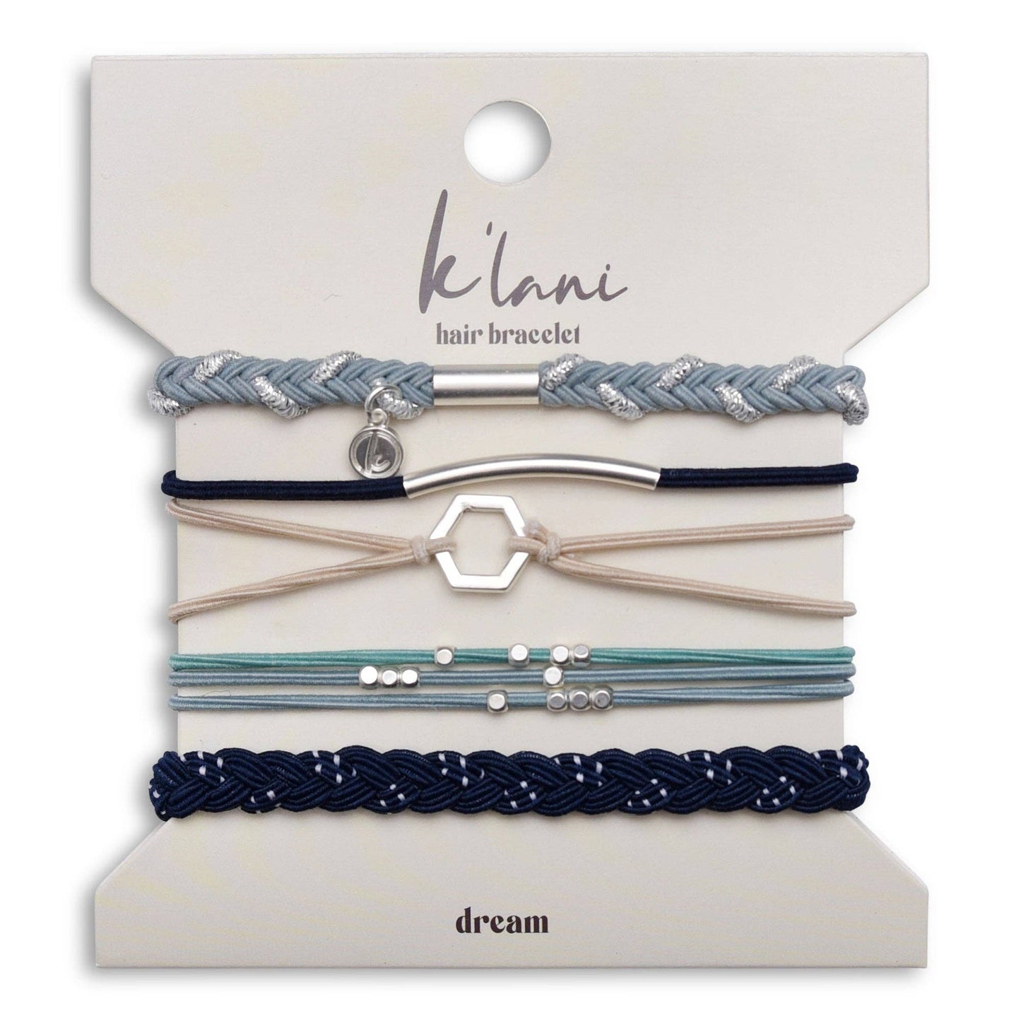 K'lani Medium Hair Tie Bracelets - Dream