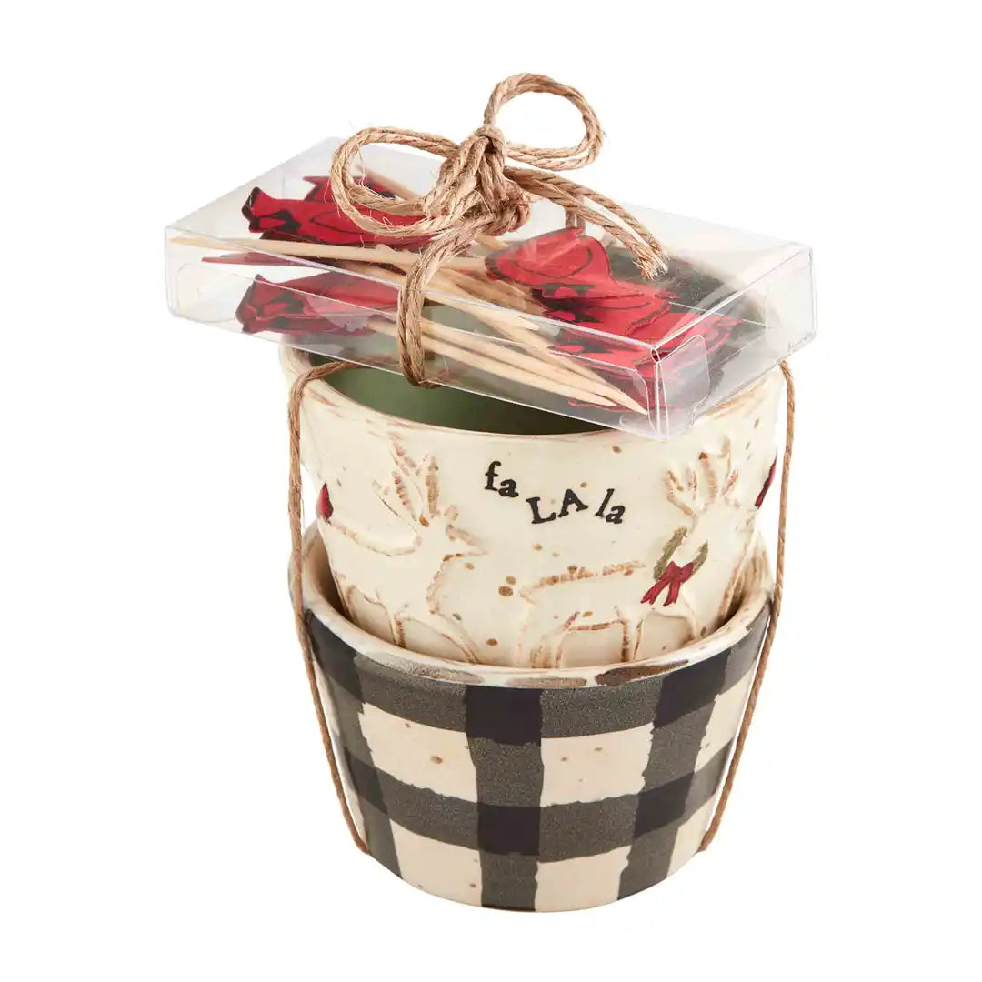 Fa La La Tidbit Bowl Set