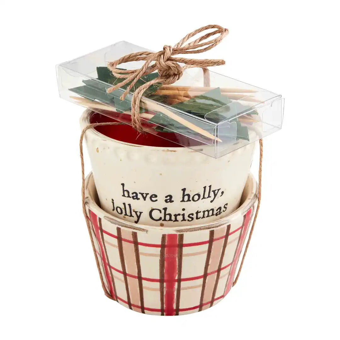 Holly Jolly Tidbit Bowl Set