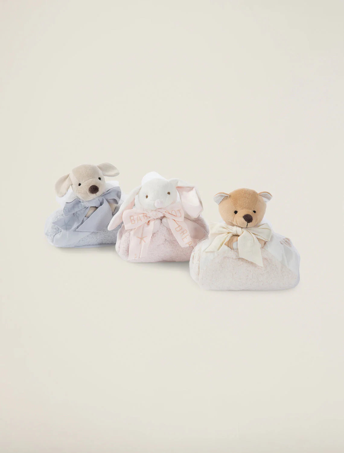 Barefoot Dreams CozyChic Barefoot Buddies-Cream Bear