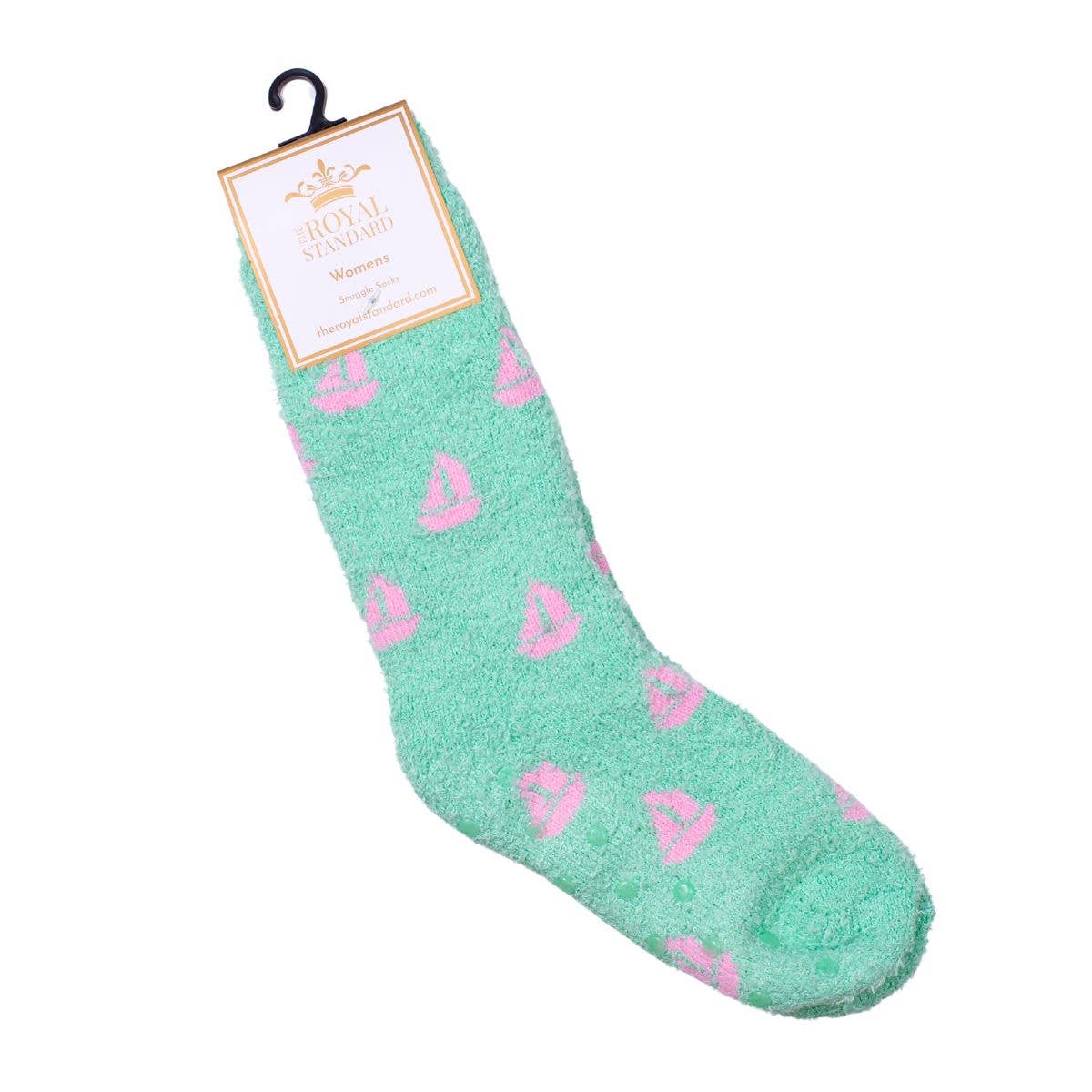 Women's Sailboat Snuggle Socks