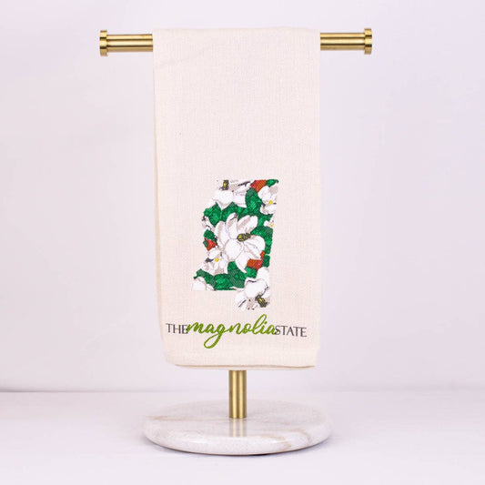 Mississippi Magnolia Hand Towel