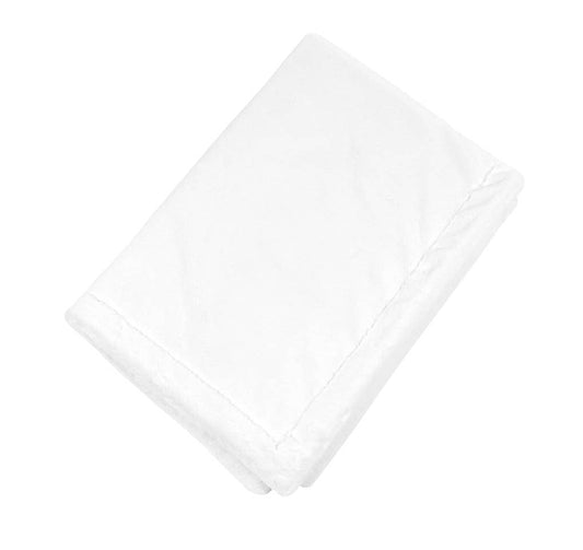 Maison Chic White Fur Baby Blanket