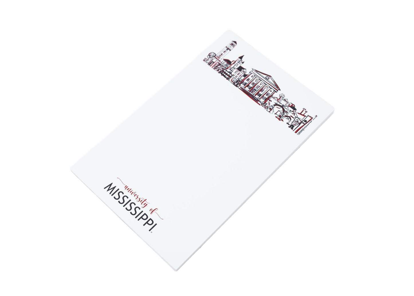 Campus Skyline Notepad - Ole Miss