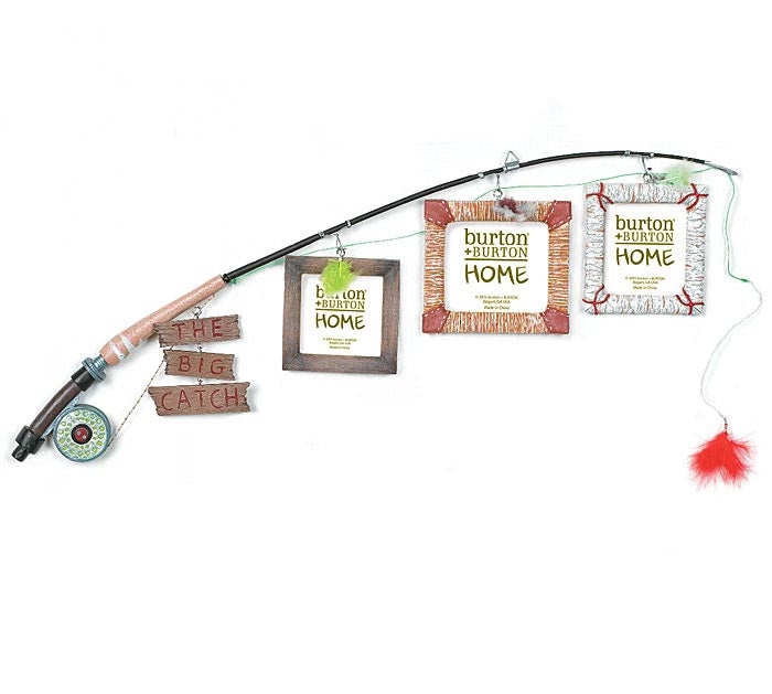 The Big Catch Fishing Pole Frame