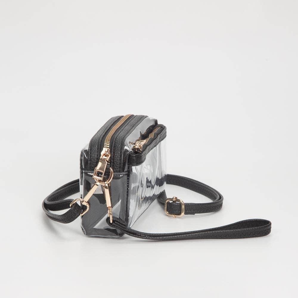 Gold & Clear Crossbody