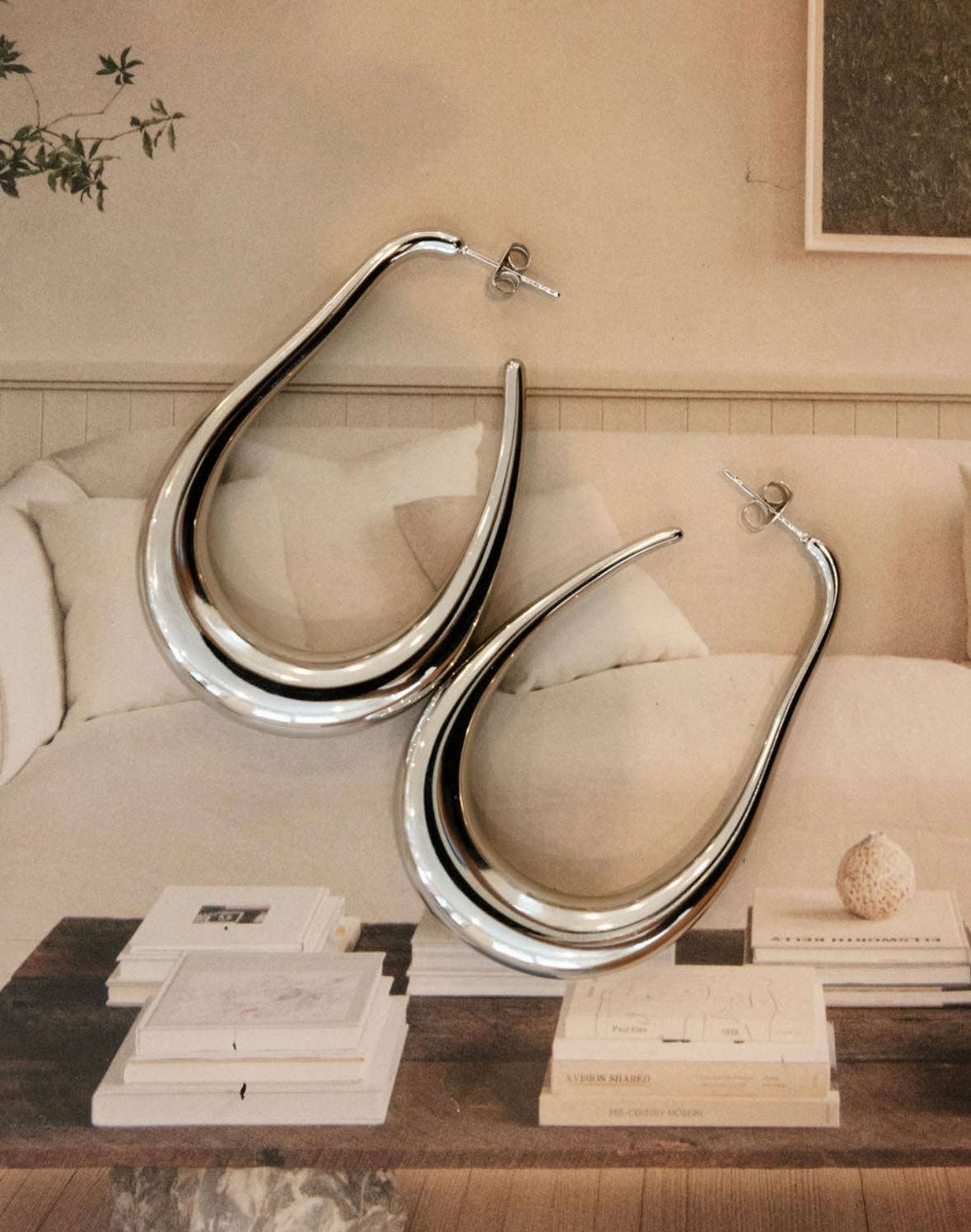 SOPHIE EARRINGS: SILVER