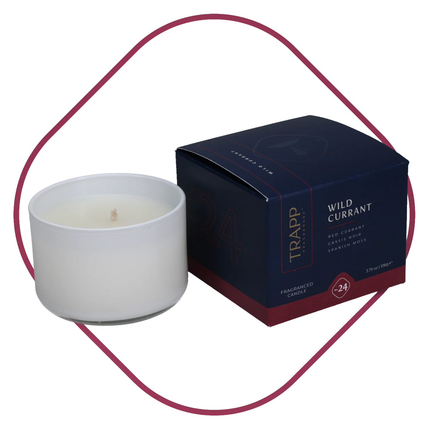 Trapp Wild Currant Candles- 7 oz, 3.75 oz, Votive