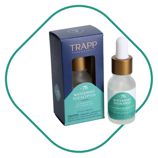 Trapp Watermint Eucalyptus Ultrasonic Diffuser Oil