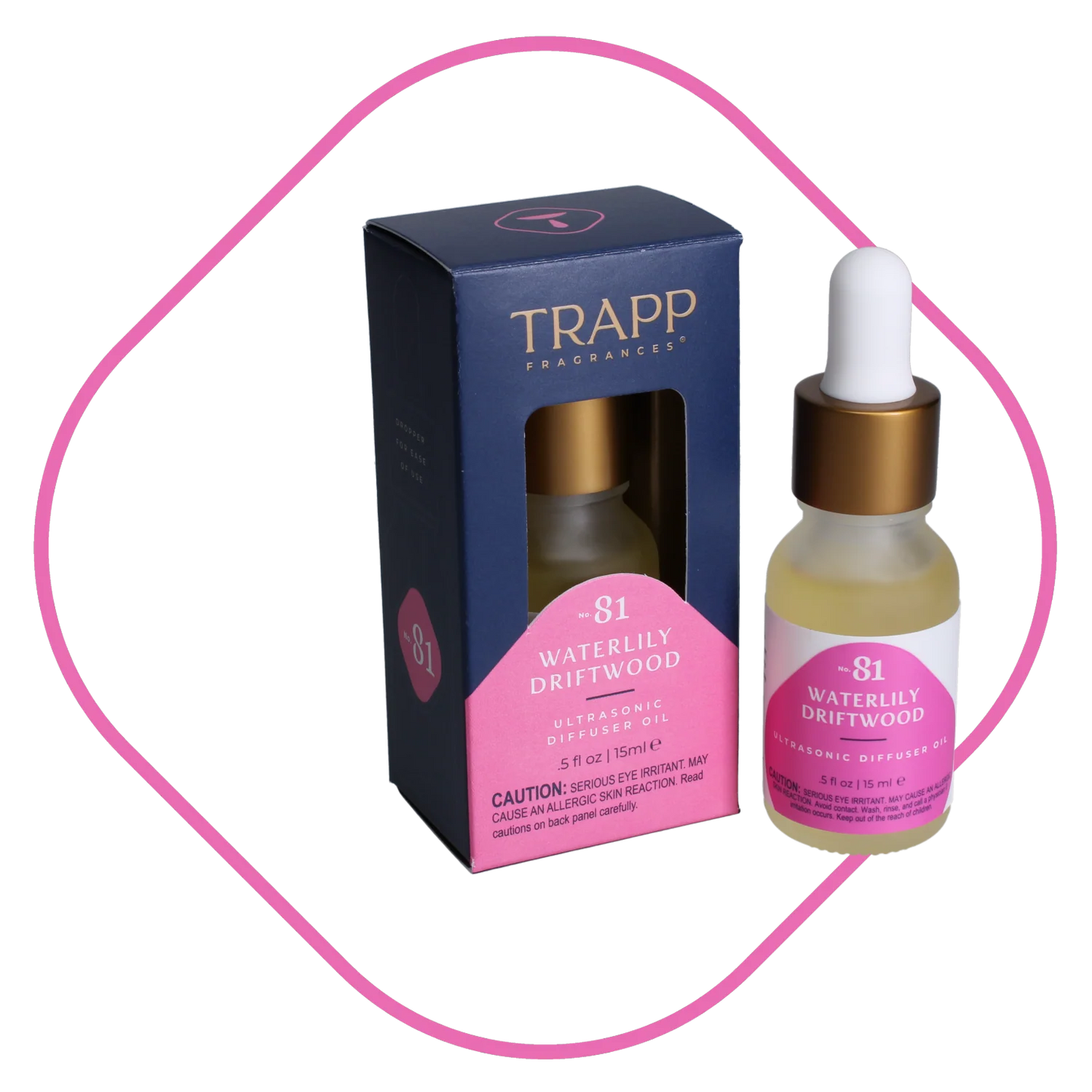 Trapp Waterlily Driftwood Ultrasonic Diffuser Oil