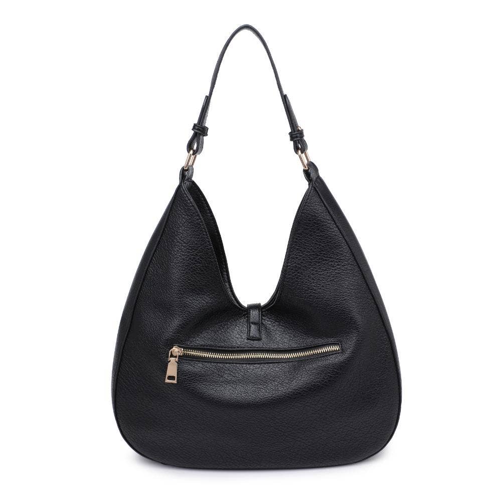 Olivia Hobo Handbag: Black