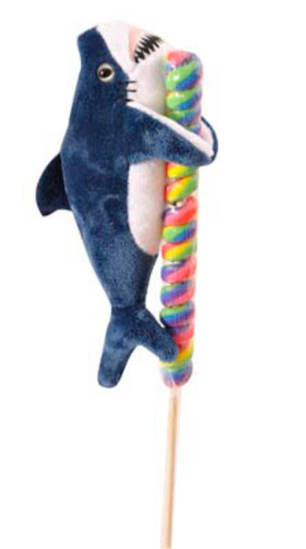 Lollyplush Mako Shark w/ Rainbow Lollipop