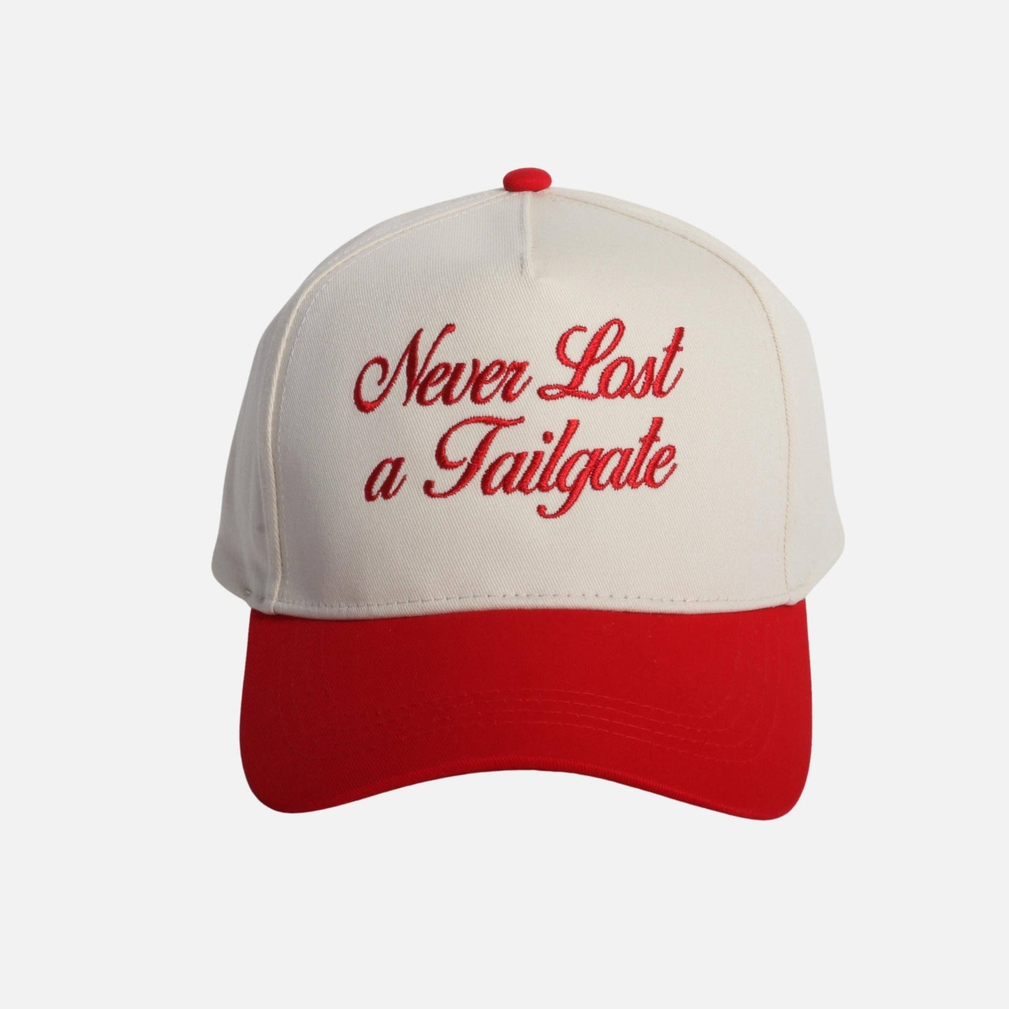Beige-Tailgate hat