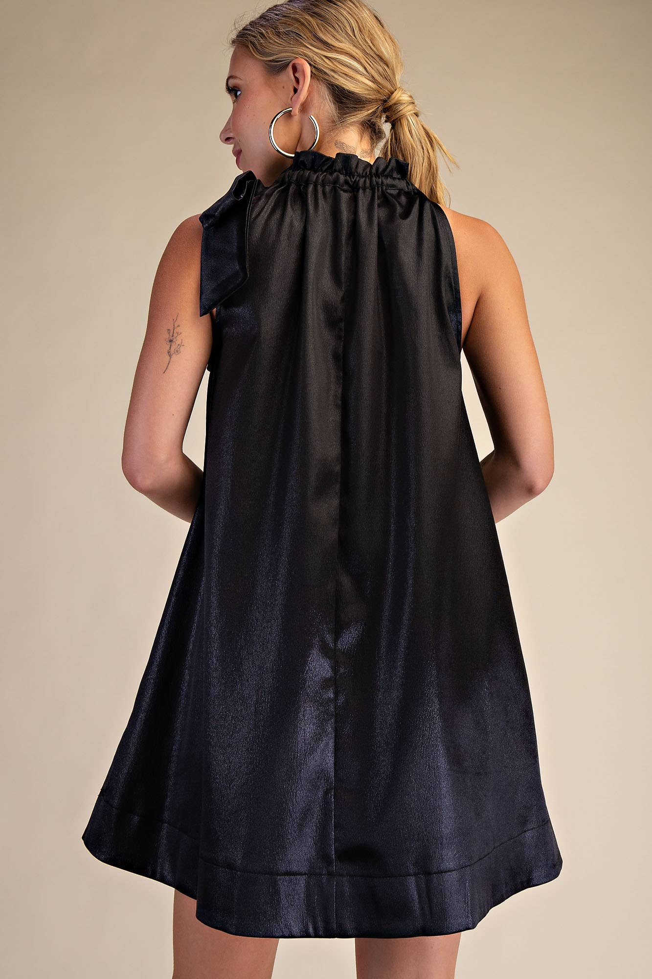 Glam Shimmer Mini Dress