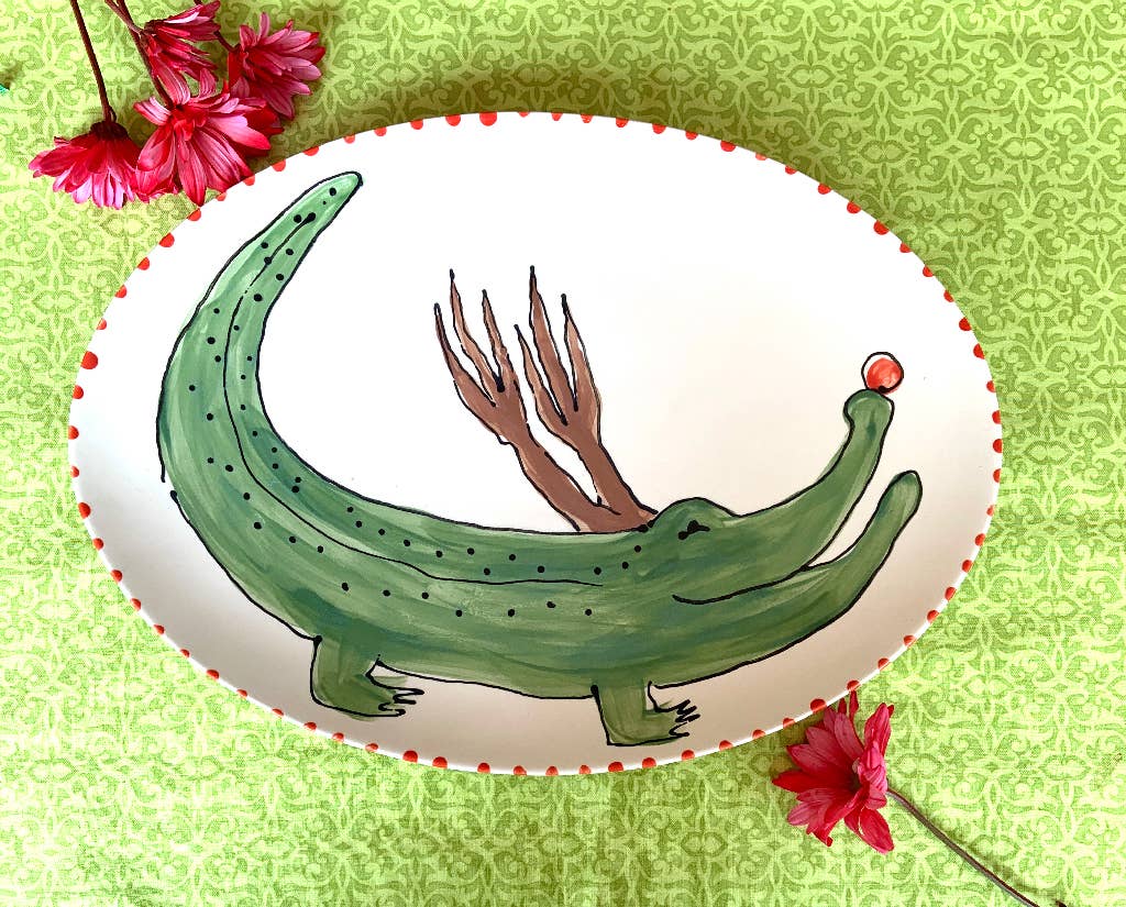 Reindeer Alligator Chip and Dip