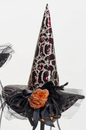 Animal Print Witch Hat