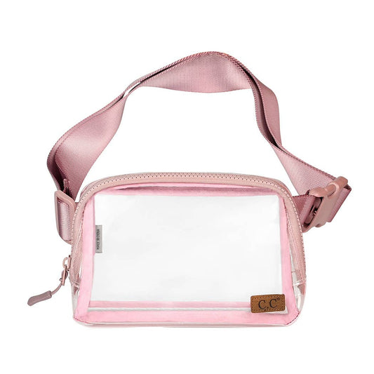 Clear Square Fanny Pack Belt Bag