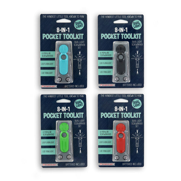 8-In-1 Pocket Tool Kit