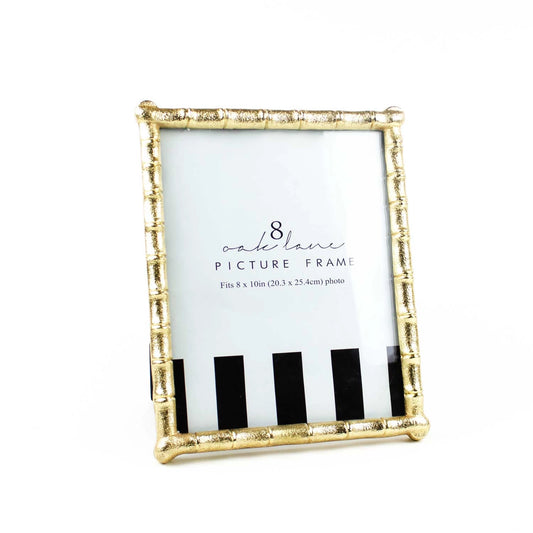 8 Oak Lane Gold Bamboo Picture Frame- 8x10