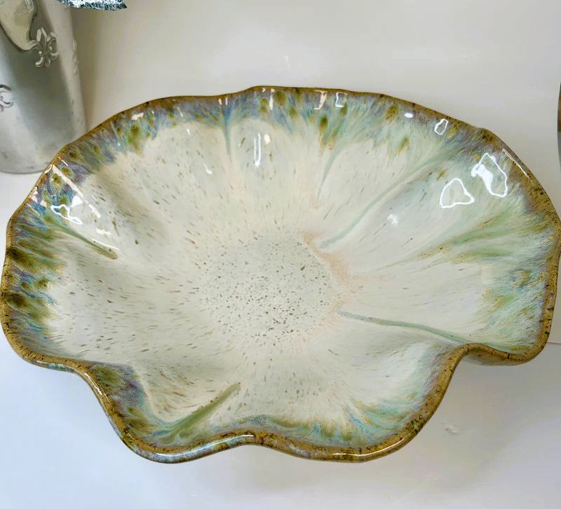 Etta B Freeform Bowl-Botanical