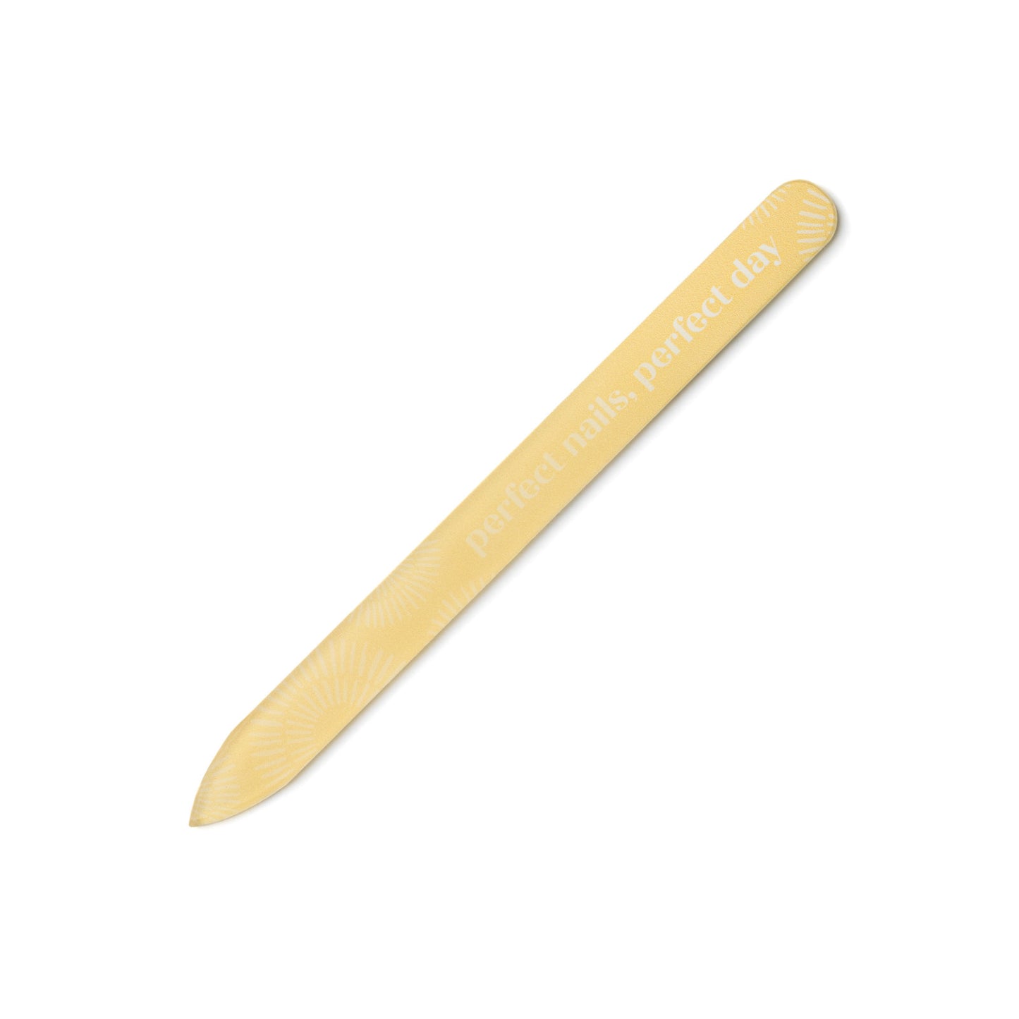 Lemon Lavender Better Shape Up Glass Nail File
