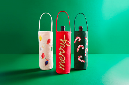 Tinsel Wine Bags