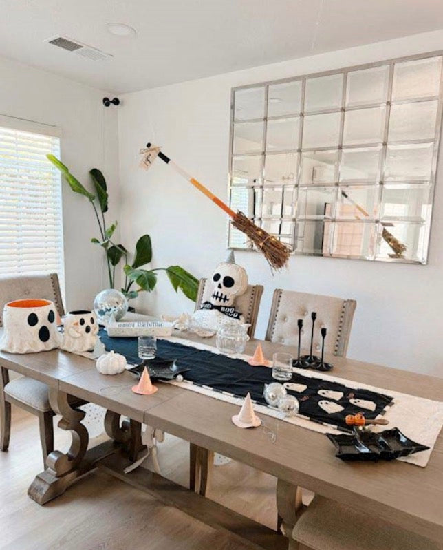 Boo Ghost Glow Table Runner