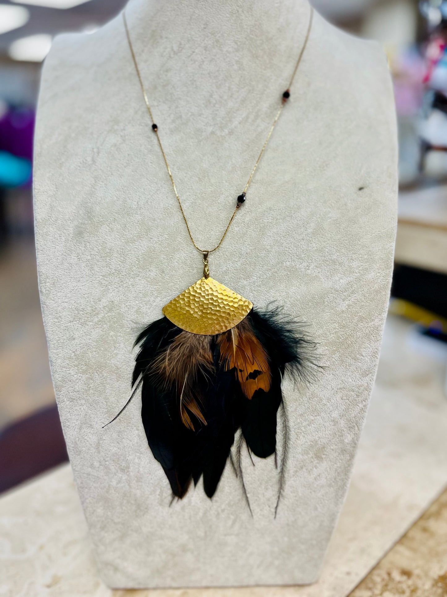 Final Sale Feathers For Hope Necklace