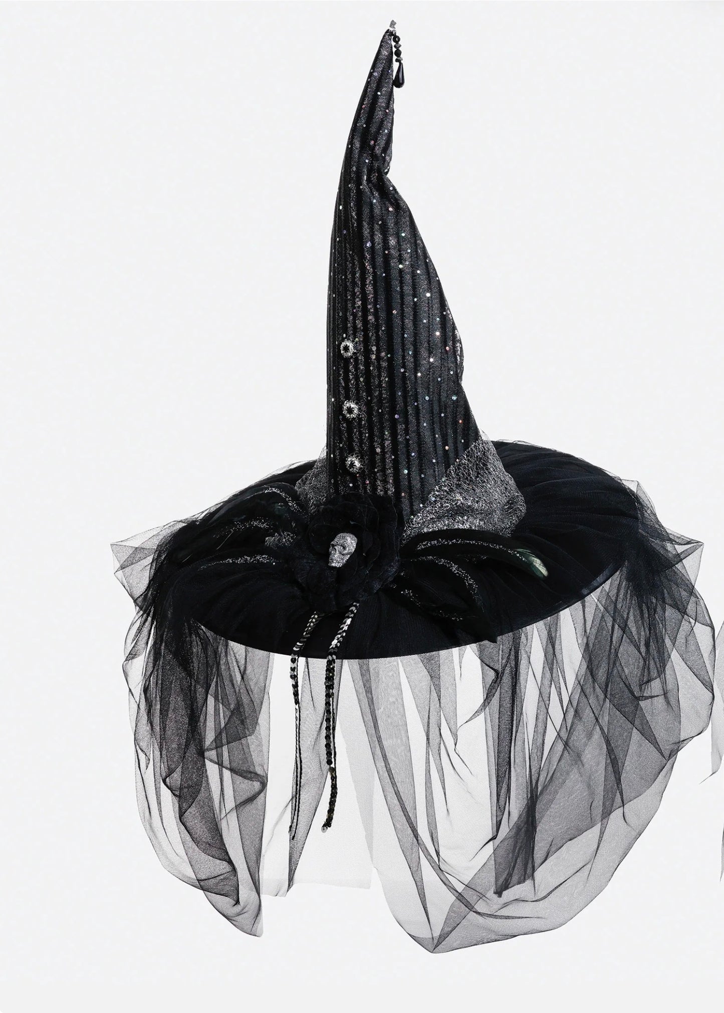 Velvet Noir Witch Hat