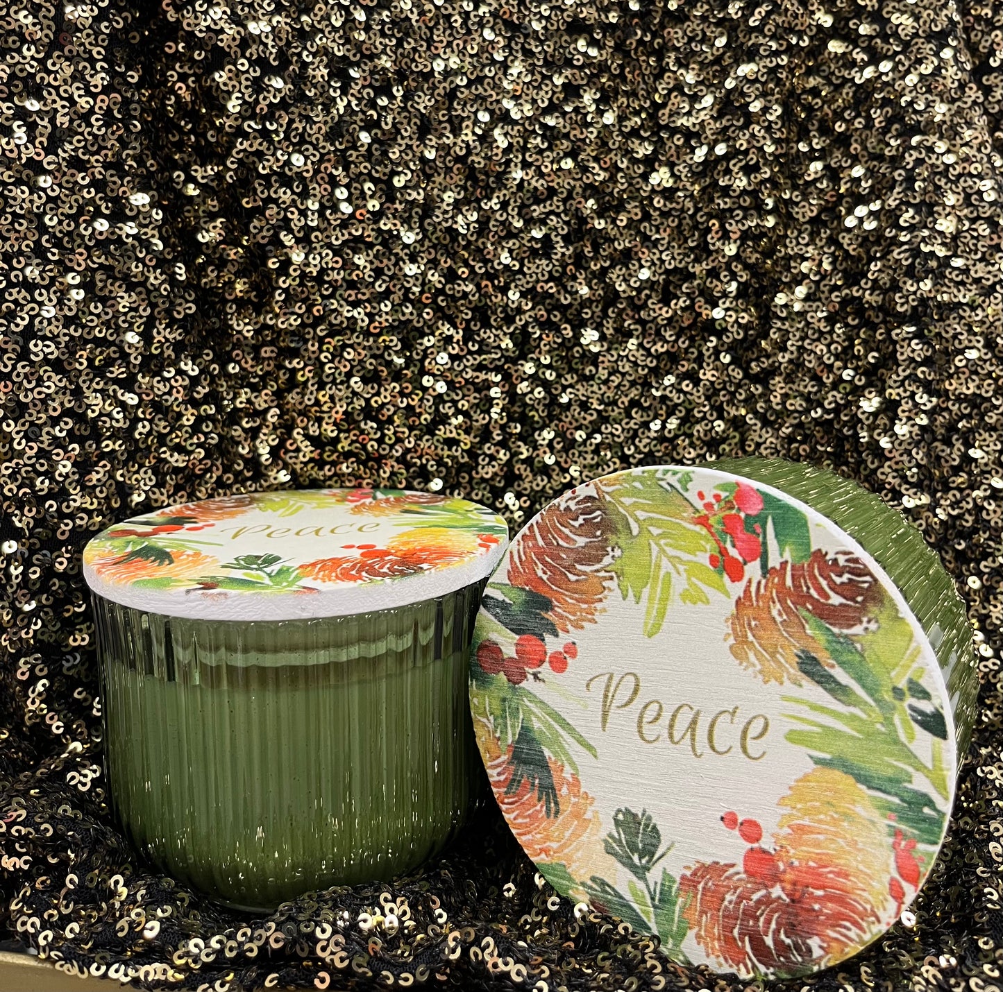 Fresh Cut Christmas Tree Candle